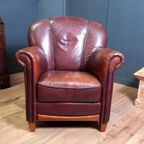 Vintage Topper, Schapenleren Clubfauteuil thumbnail 2