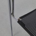 4X Dining Chair In Perforated Metal By Arrben Italy, 1980S thumbnail 11