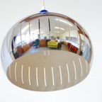 Retro Vintage Lamp Hanglamp Plafondlamp Jaren 60 Chroom Bol thumbnail 5