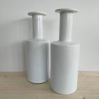 Vazen Keramiek Wit In De Stijl Van Otto Brauer thumbnail 6