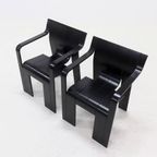 Set Of 2 Strip Dining Chairs By Gijs Bakker For Castelijn 1970s thumbnail 10