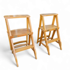 2 X Library Ladder Chair 1950s thumbnail 18