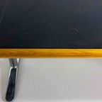 Vintage Mid-century Grote Knoll Bureau In Leder Door Warren Platner, 1973 thumbnail 9