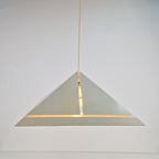 Vintage Hanglamp Dijkstra Lamp Metaal Pyramide 1970 Vierkant thumbnail 3