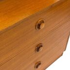 Vintage Wandkast Scandinavisch Teak Kastje Lades 1960 Design thumbnail 15