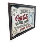 Vintage Coca Cola Spiegel Art Nouveau thumbnail 4