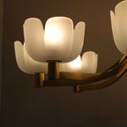 Vintage Hanglamp, Kroonluchter - Messing Jaren '70 thumbnail 2