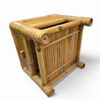 2 X Bamboo Night Stands / Side Tables / 1980s thumbnail 15