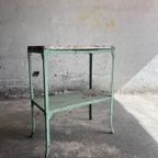 Industrial Two Tier Metal Side Table thumbnail 15