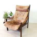 Vintage Torbjørn Afdal Fauteuil Stoel Bruksbo Jaren 60 thumbnail 7