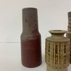 Set Of 4 Mobach Ceramic Vases , 1970’S thumbnail 4