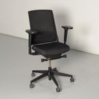 Gispen Zinn Smart Bureaustoel, Zwart, 3d Armleggers thumbnail 2