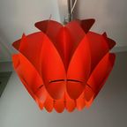 Vintage Design Hanglamp Butterfly Oranje, Schioler Space Age thumbnail 7