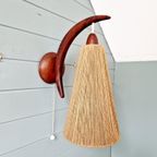 Wandlamp Van Teakhout En Sisaltouw, Temde, 1950-60 thumbnail 5