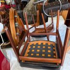 Set Van 4 Johannes Andersen Eetkamerstoelen thumbnail 15