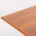 Vintage Italian Design Foldable Walnut Dining Table / Opvouwbare Eettafel From 1980’s thumbnail 7