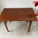 Vintage Teak Bijzettafel / Salontafel / Plantentafel / Tafeltje thumbnail 5