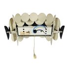 Doria Leuchten - Wit/Grijs Metaal - Trekpendel Wandlamp - W-Germany - 60'S thumbnail 2
