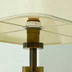 Willy Rizzo Style Brass And Copper Table Lamp 1970s thumbnail 6