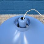 Vintage Blauwe Schalenlamp, Horn Belysning, Deens Design thumbnail 8