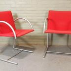 2 Vintage Cirkel Eetkamerstoelen, Metaform, Postmodern thumbnail 10