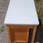 Piet Zwart Bureau Vintage Houten Bureau thumbnail 6