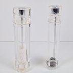Vintage Acrylic Zoutmolen Pepermolen Ceramic Ovaal Design 70 thumbnail 7
