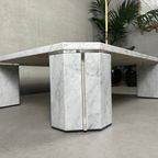 Vintage Salontafel – Carrara Marmer thumbnail 5