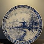 Mooi Delftsblauw Wandbord 39cm thumbnail 3