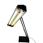 Luxo - Desk Or Drafting Lamp With Two Fluorescent Bulbs - Industrial Design - Original And Marked thumbnail 3