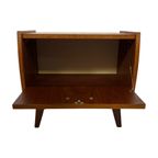 Vintage Nachtkastjes Set Van 2 Teak Fineer Jaren 60 thumbnail 3