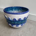 Vintage Keramiek Bloempot - Made In Italy - Fat Lava thumbnail 3
