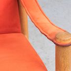 Safari Stoelen Van Eikenhout, Skipper Møbler 1980s thumbnail 10