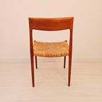 Vintage Deens Design Stoelen, Niels Otto Møller 1960, Teak thumbnail 9