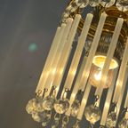 2 Beschikbaar! Opaline Staafjes Hanglampen Vintage Kristal thumbnail 11