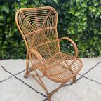 Vintage Rotan Fauteuil Rohe thumbnail 3