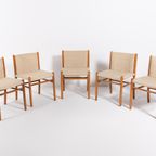 Gianfranco Frattini ‘Nuela’ Chairs / Eetkamerstoel / Stoel, 1970’S Italy thumbnail 2