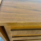 Vintage Xl Houten Dressoir / Buffetkast / Commode thumbnail 16