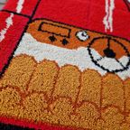Vintage Wollen Vloerkleed Oldtimer Auto Vloerkleed Smyrna thumbnail 3