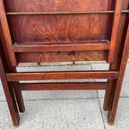 Thonet Cosmos B751 Klapstoel. Zeldzaam Krokodillenreliëf. thumbnail 11