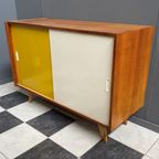 Yellow Sideboard By Jiri Jiroutek Model U-452 1960S thumbnail 6