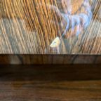 Vintage Houten Kast / Retro Barkast / Vitrine thumbnail 11