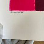 Bernard Cathelin (1919-2004), Nature Morte Rose Et Mauve, thumbnail 3