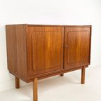 Scandinavisch Vintage Teak Fineren Kast thumbnail 7