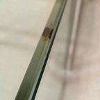 Vintage Glas En Chrome Mimiset Nesting Tables Bijzettafels thumbnail 8