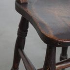 Tijdloze Stijlvolle Set Van 4 Antieke Engelse Oxford Eetkamer/ Keuken Stoelen thumbnail 13