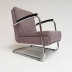 Lavendelkleurige Eminent Fauteuil Van Ahrend De Cirkel, 1950 thumbnail 5