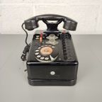 Oude Telefoon In Metaal & Bakeliet thumbnail 2