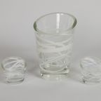 Royal Leerdam - Marek Bartko - (Set) 3 - Serica - Slingerglas - 2007 thumbnail 3