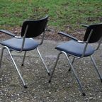 Vintage Buisframestoelen Jaren '70 Gispen thumbnail 10